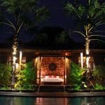 ubud virgin villa-suite deluxe pool view- night
